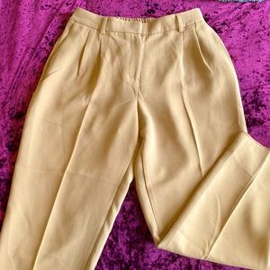 Beige office pants